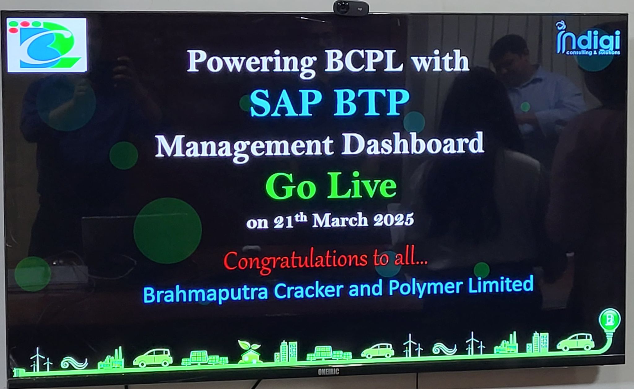 BCPL  II  SAP Go-Live